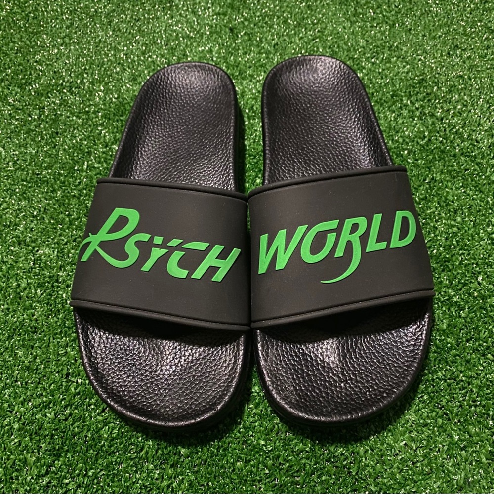 Psychworld slides size L US 9-10